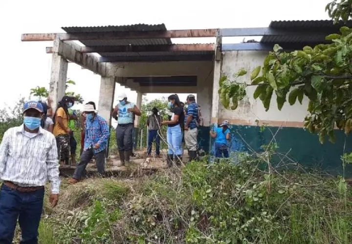Las instalaciones están a punto de desplomarse. Foto: Melquiades Vásquez