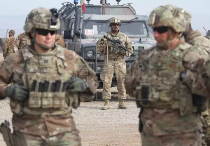 Soldados del Ejército de Estados Unidos en Afganistán. Foto: EFE