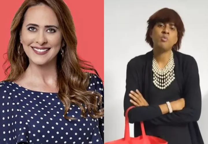 Ana Lucía Herrera y 'La Ministra'. Foto: Archivo / Instagram