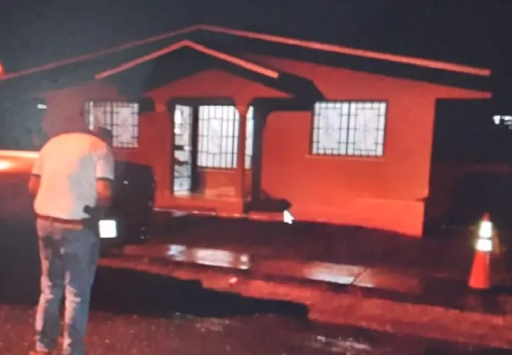 Vivienda donde fue encontrado el cuerpo sin vida de Irving Esix Rodríguez Mata. Foto: Melquiades Vásquez