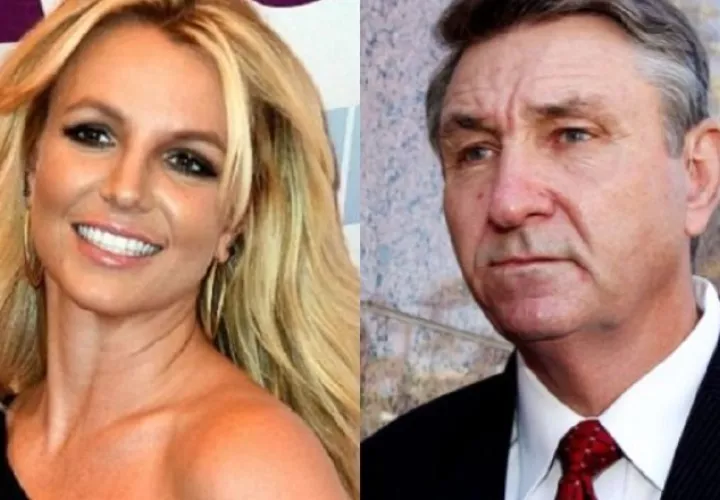 Britney Spears y su papá. Archivo