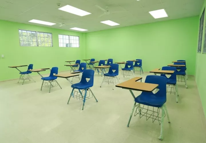 El Gobierno de Panamá cerró las escuelas en marzo de 2020, menos de dos semanas después del inicio del curso escolar debido al estallido de la pandemia. Foto: Cortesía Meduca