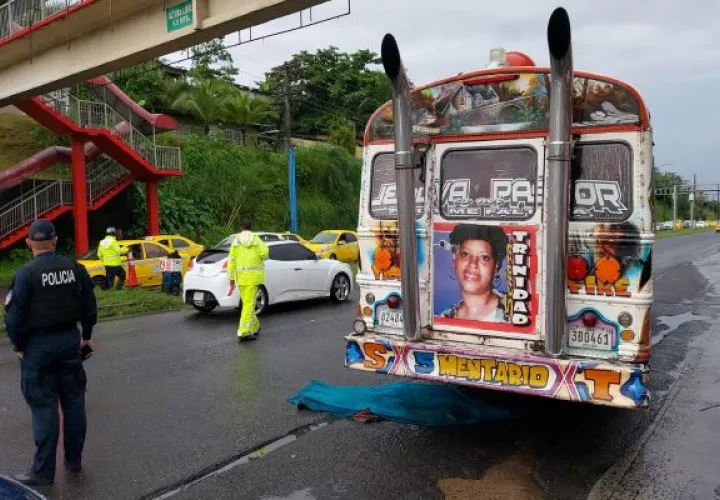 Cerca del área del atropello había un paso peatonal. Foto: Diomedes Sánchez