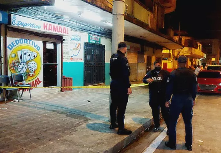 El hecho se registró aproximadamente a las 6:50 p.m. de ayer, martes. Foto: Diomedes Sánchez