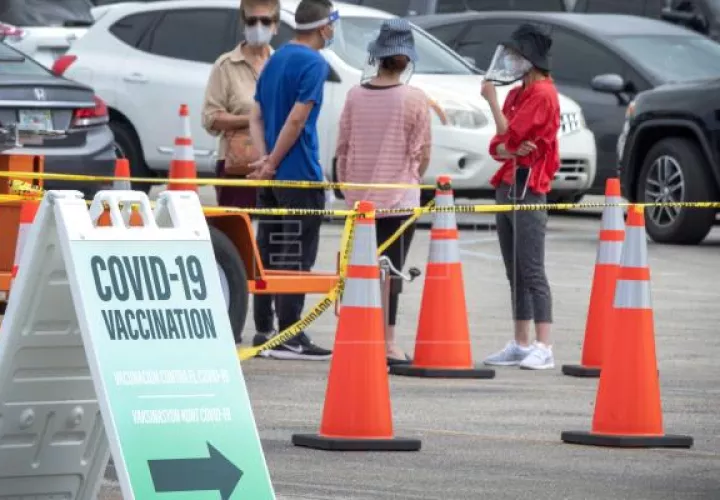 Estados Unidos fue el país que registró más casos de coronavirus la semana pasada, con 734,000 más. 