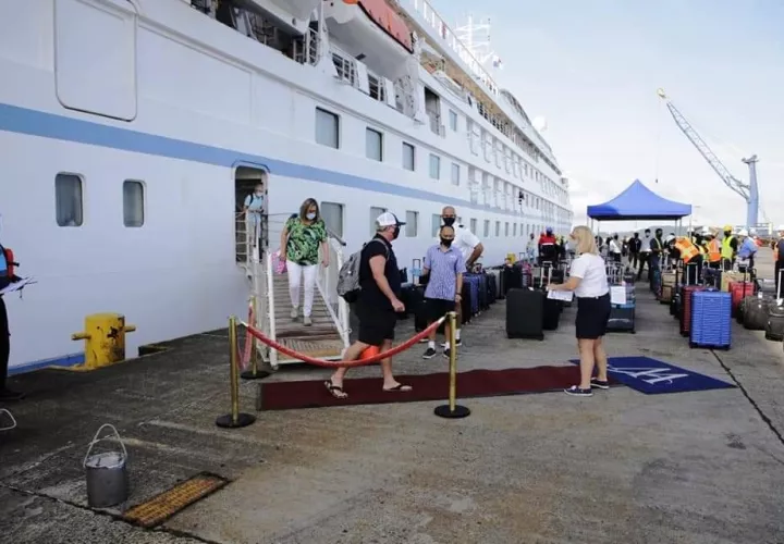 El crucero está cumpliendo en Panamá un itinerario de 7 días. Foto: Diómedes Sánchez 