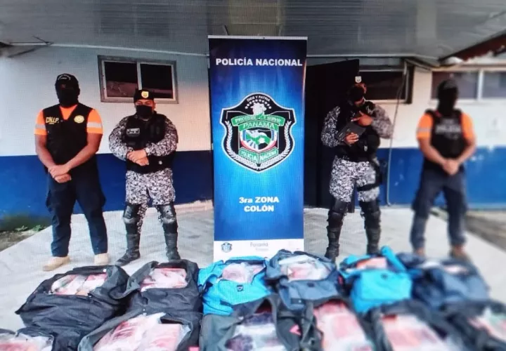 En el operativo Caribe 2 se ha incautado 9,553 paquetes de estupefacientes. Foto: Diómedes Sánchez  