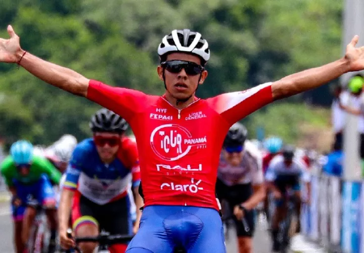 El ciclista panameño Franklin Archibold ha dado una auténtica exhibición en el Tour de Panamá. Foto: Cortesía Fepaci