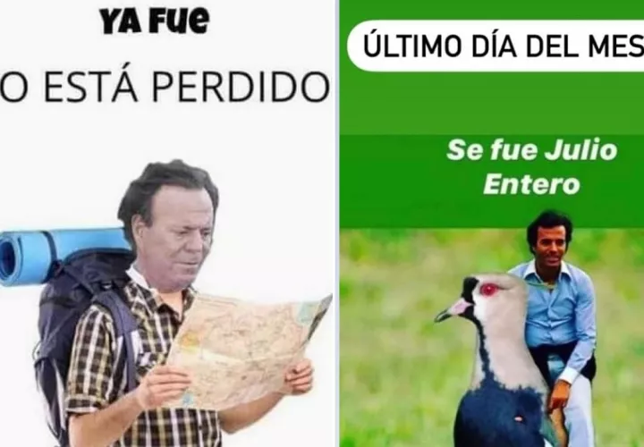 Memes del cierre del mes de julio. Twitter
