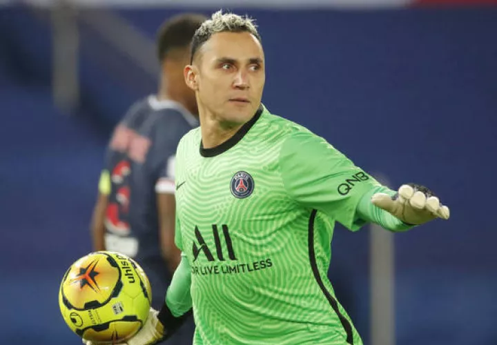 Keylor Navas. Foto:EFE