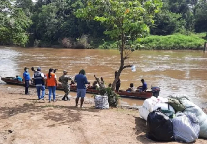 Sin en el mes de junio ingresaron más de 11 mil migrantes por Darién, las autoridades estiman que en julio se rebasó esta cifra. Foto: Cortesía