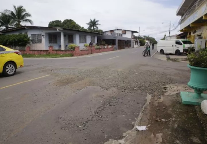 Las autoridades locales de cada corregimiento de este distrito han realizado paliativos en las calles. Foto: Cotesía
