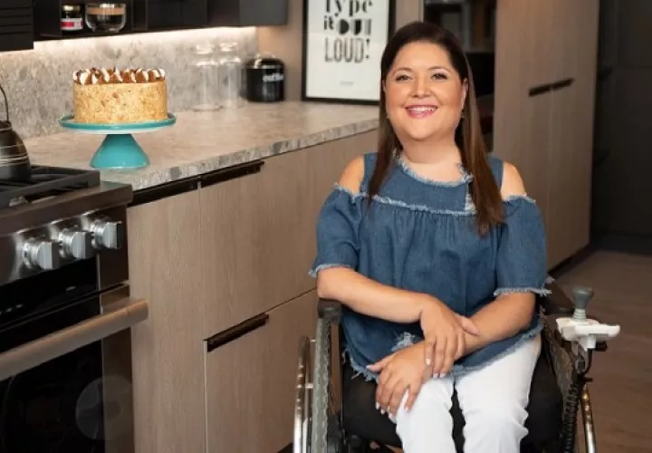 Nicolle Vallarino tiene una empresa de 'catering' que nació en el 2000. Foto: Cortesía