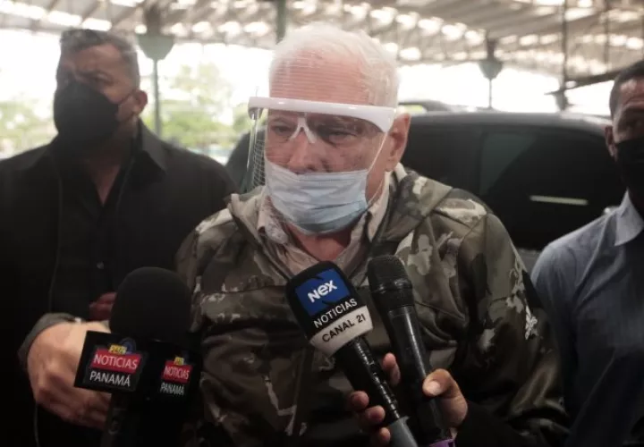 El expresidente de la República, Ricardo Martinelli, ha indicado que demostrará una y mil veces su inocencia. Foto: Víctor Arosemena