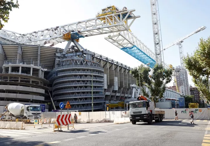 El Real Madrid no disputa un partido en el Santiago Bernabéu desde el 1 de marzo del 2020. Foto: EFE