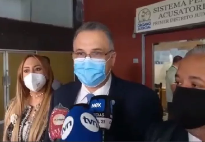 Alfredo Vallarino dijo que la defensa no se inventó lo de la cadena de custodia. Foto: Grupo Epasa