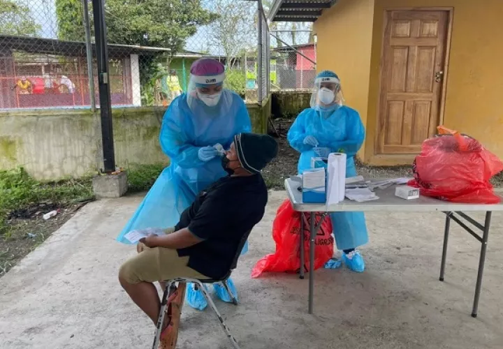 A nivel comunitario solo se ha detectado un caso en Panamá. Foto: Cortesía Minsa