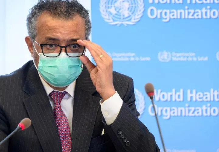 El director general de la OMS, Tedros Adhanom Ghebreyesus, pidió perdón a las víctimas. Foto:EFE