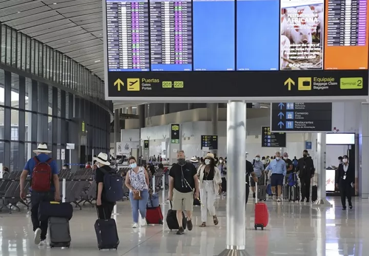 Las actividades en el Aeropuerto Internacional de Tocumen se retomaron en octubre de 2020.  Foto: Cortesía @tocumenaero
