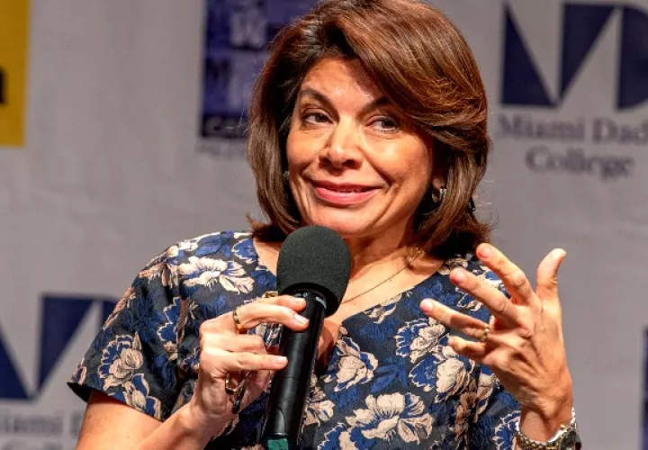 Expresidenta costarricense Laura Chinchilla. Foto: EFE