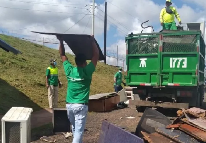 En el área metropolitana se recolectan más de 2 mil toneladas diarias de desechos sólidos. Foto: Cortesía