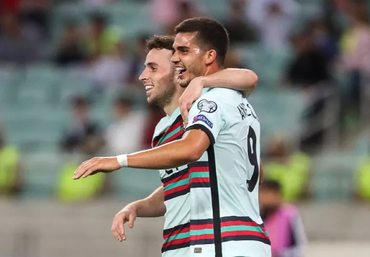 Portugal ganó 3-0 en condición de visitante ante Azerbaiyán. Foto: EFE
