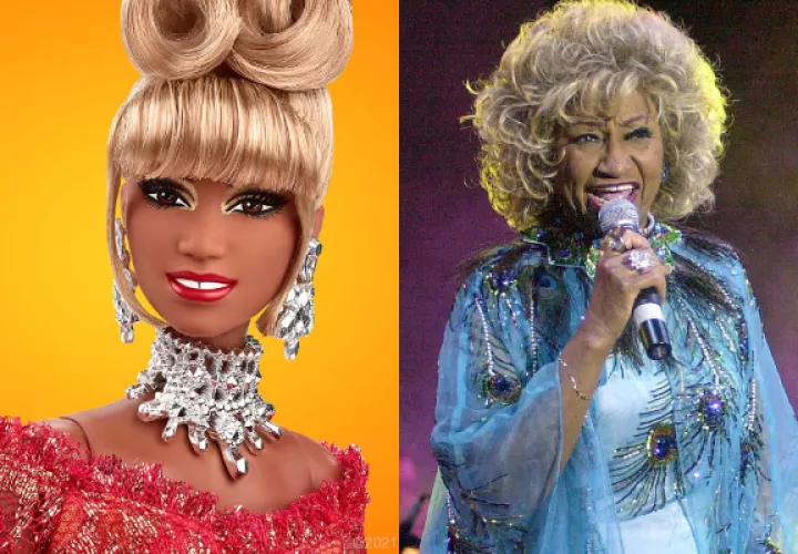 Celia Cruz. Foto: Barbie / Archivo / EFE