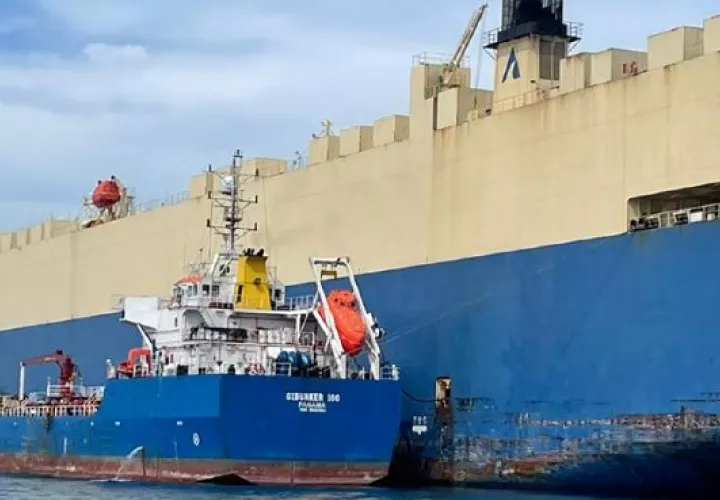 Esta nave ya había sido sancionada en el 2020, con la revocación de la licencia por otro derrame de combustible registrado a las puertas del Canal de Panamá.  