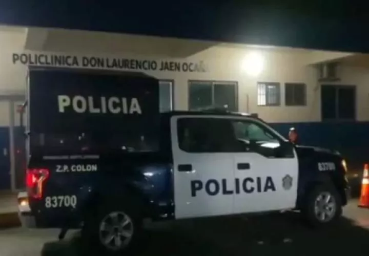 Ricardo Brown fue llevado al cuarto de urgencias de la Policlínica Don Laurencio Jaén Ocaña del corregimiento de Sabanitas, pero al ingresar a la instalación hospitalaria ya no tenía signos vitales. Foto: Diomedes Sánchez