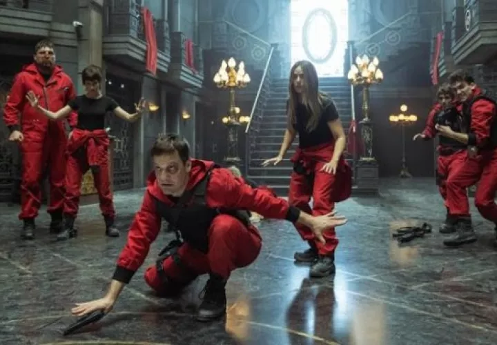 Imagen de la temporada 5 de 'La casa de papel'. Foto: Netflix / EFE