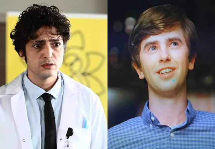 Taner Ölmez protagoniza 'Doctor Milagro' y Freddie Highmore 'The Good Doctor'. Foto: @mucizedoktorfox / @thegooddoctorabc