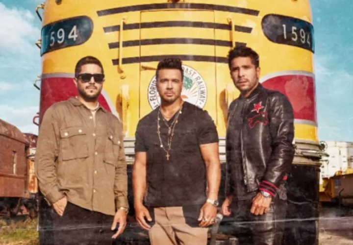 Cali y El Dandee, y Luis Fonsi.  Cortesía