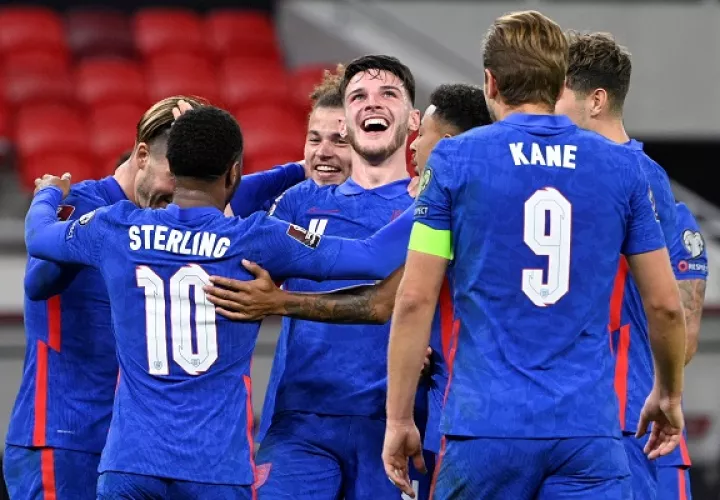 Inglaterra ganó cómodamente 4-0 ante Hungría. Foto: EFE