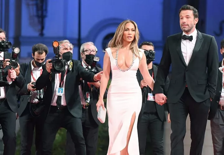 Jennifer López y Ben Affleck. EFE