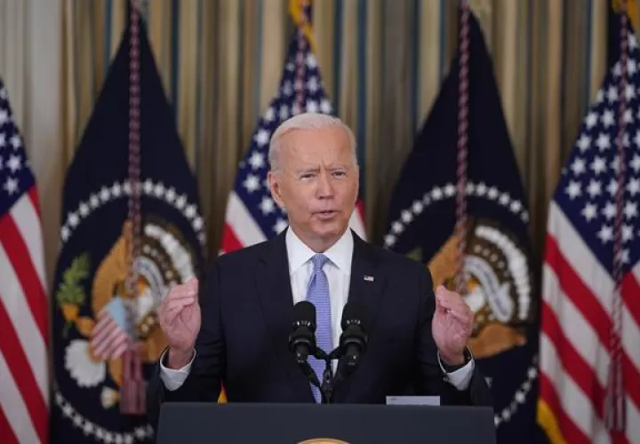  El preisidente Joe Biden anunció que en cuanto pueda se pondrá la tercera dosis. Foto: EFE