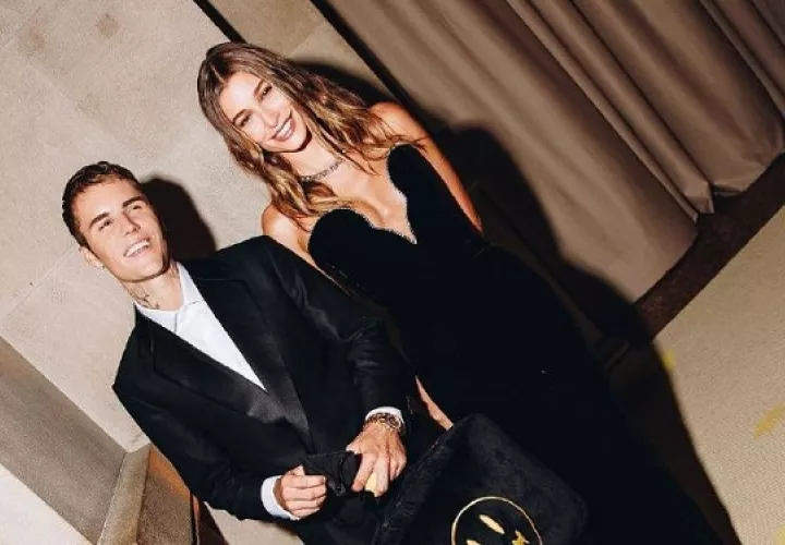 Justin y Hailey Bieber. Foto: Instagram
