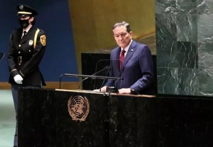 El presidente de la República, Laurentino Cortizo. Foto: Cortesía