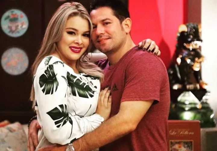 Margarita Henríquez y  Jorge Luis Bustavino. Instagram
