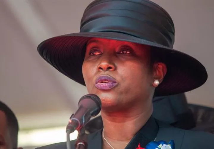  Martine Moise, viuda del presidente de Haití Jovenel Moise, asesinado hoy hace dos meses. Foto: EFE