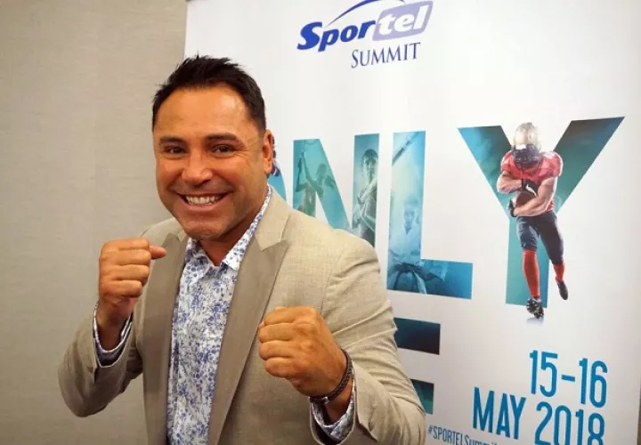 Óscar De la Hoya se retiró en 2008. Foto: Archivo / EFE