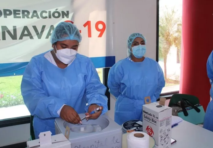 Panamá ha aplicado hasta hoy 4,664,600 dosis de la vacuna contra la covid-19 tanto de Pfizer como de AstraZeneca. Foto: Cortesía Minsa