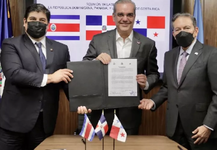 Laurentino Cortizo se reúne con sus pares de Panamá, Costa Rica y República Dominicana. Foto: Cortesía