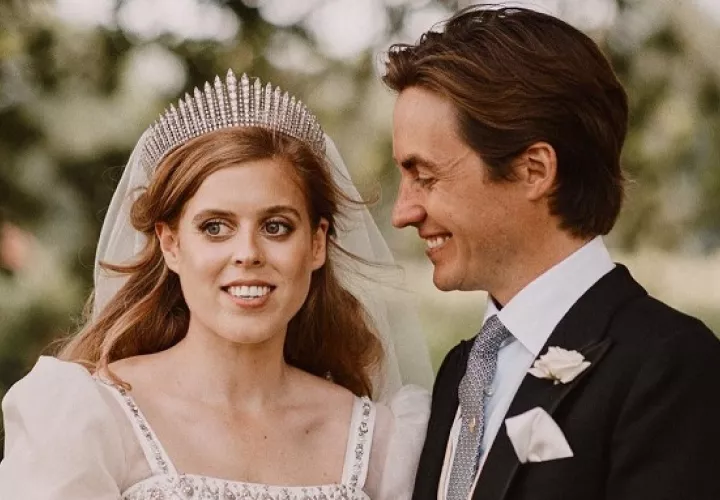 La princesa Beatriz y su esposo Edoardo Mapelli Mozzi. Foto: Instagram