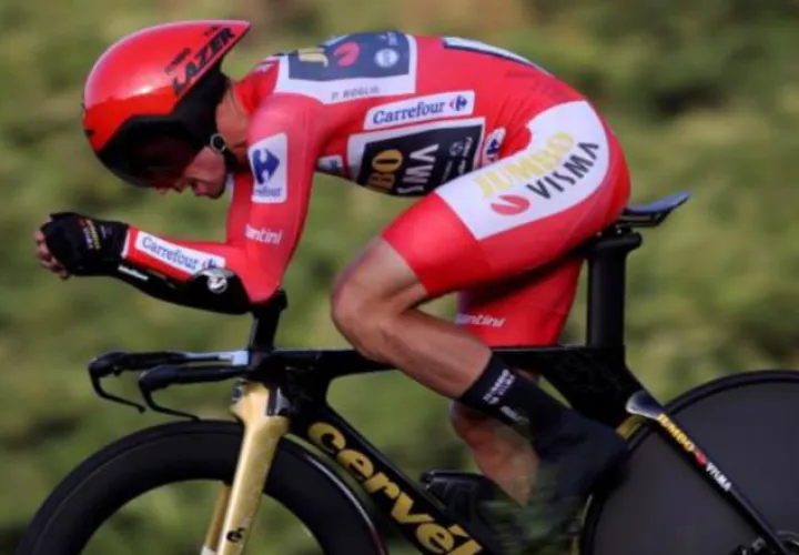 Primoz Roglic fue superior. Foto: EFE