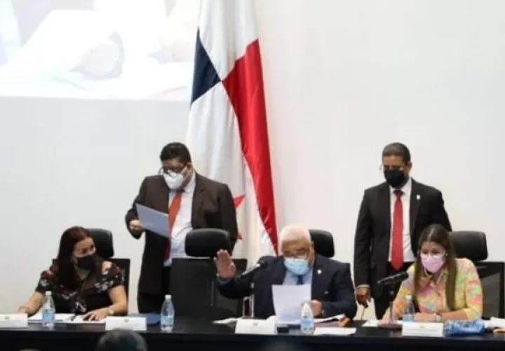 Se aprobó el primer bloque de artículos del proyecto de ley 544 que reforma el Código Electoral. Foto: TE