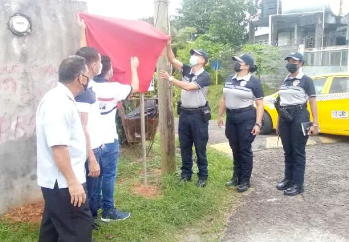 El programa Vecinos Vigilantes es uno de los más conocidos en materia de prevención. Recientemente, se inauguró en Cerro Silvestre. Foto: Cortesía