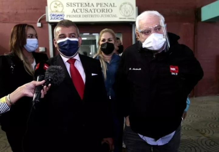 La defensa del exmandatario Ricardo Martinelli asegura que ya la fiscalía está vencida en este caso. Foto: Víctor Arosemena