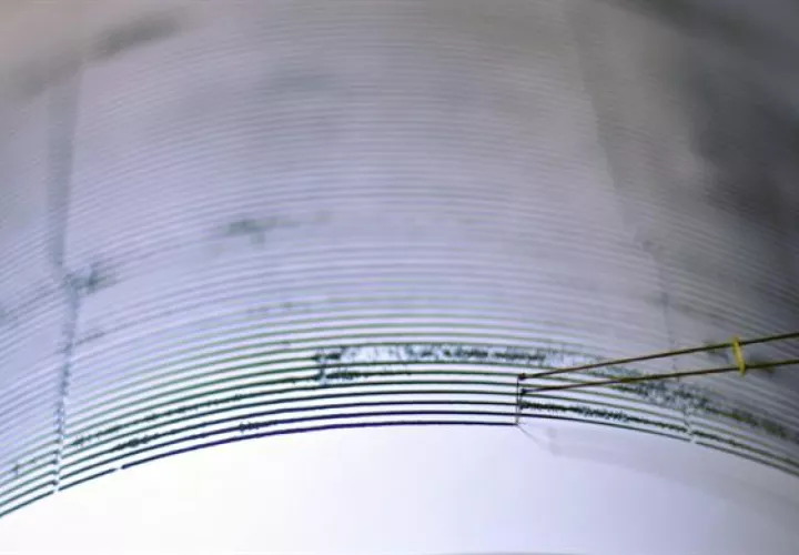 Fotografía de archivo de un sismógrafo. EFE