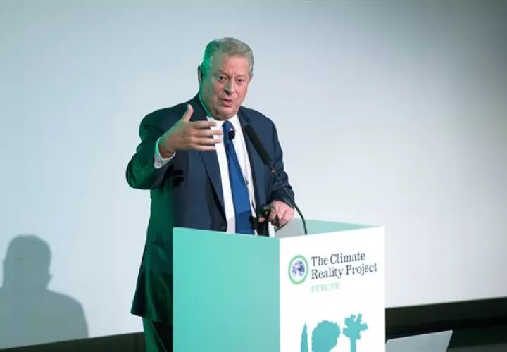 El exvicepresidente estadounidense Al Gore. EFE