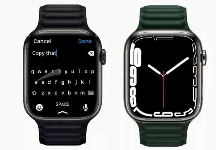 El Apple Watch Series 7. Foto: EFE